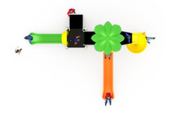 Klasik Seri Oyun Grubu B-PRK-01 PRK-05 | Metal Oyun Grupları | Erse Kent Mobilyaları